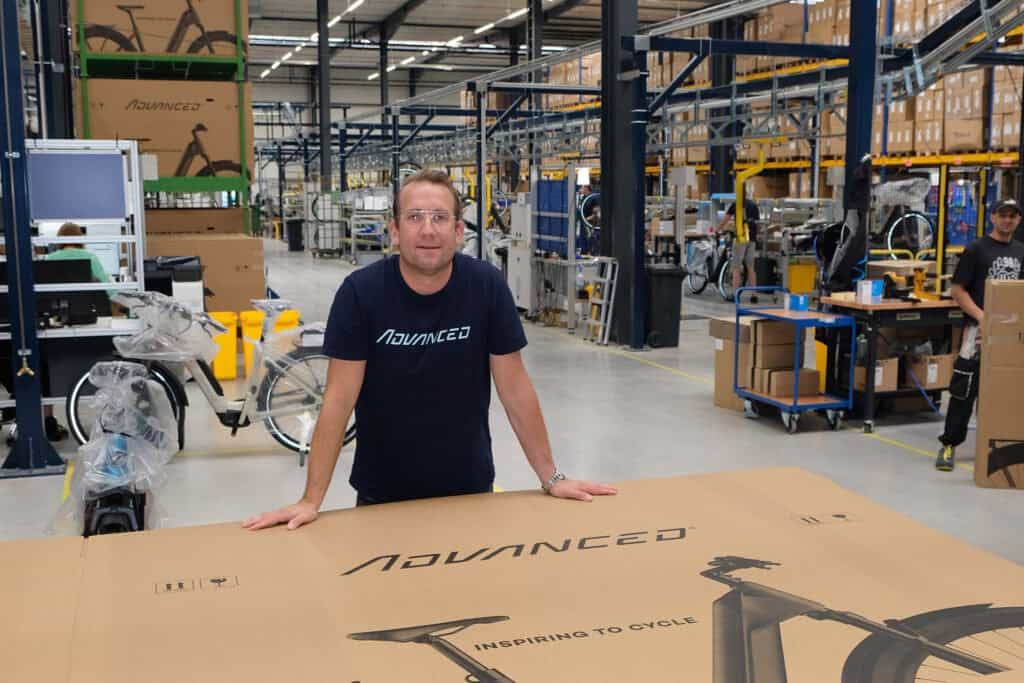 Advanced’s CEO Helge von Fugler has invested heavily in flexible production, close to markets. (Photo: Advanced)