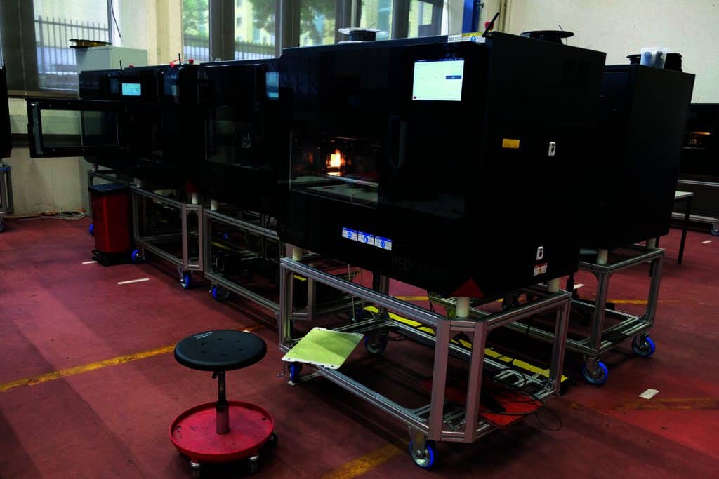 9T Labs assembles and calibrates its Build Modules at its headquarters in Zurich, Switzerland. (Photo: 9T Lab)