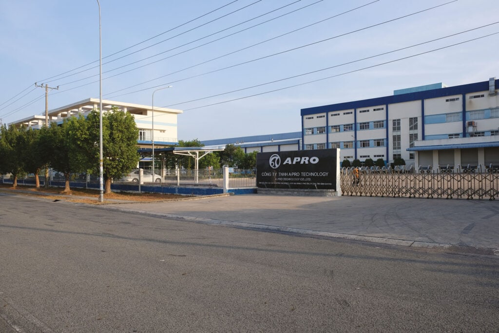 OE frame maker A-Pro opened its Vietnam factory in Thu Dau Mot City in 2018. (Photo: Laurens van Rooijen)