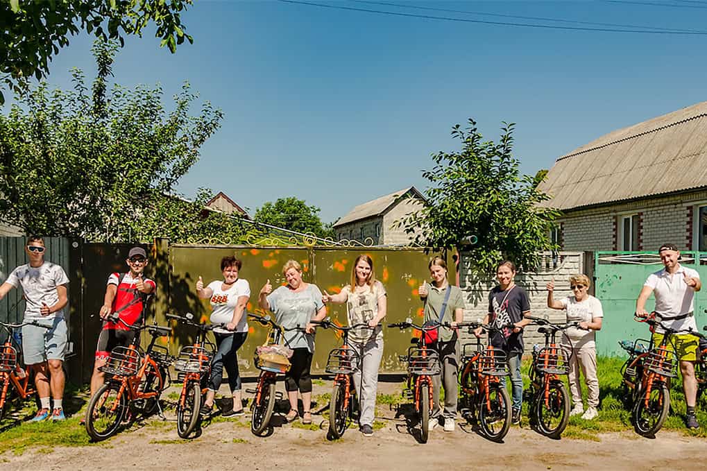 Tern has donated cargo bikes to support people in Ukraine. (Photo: Tern Bicycles)