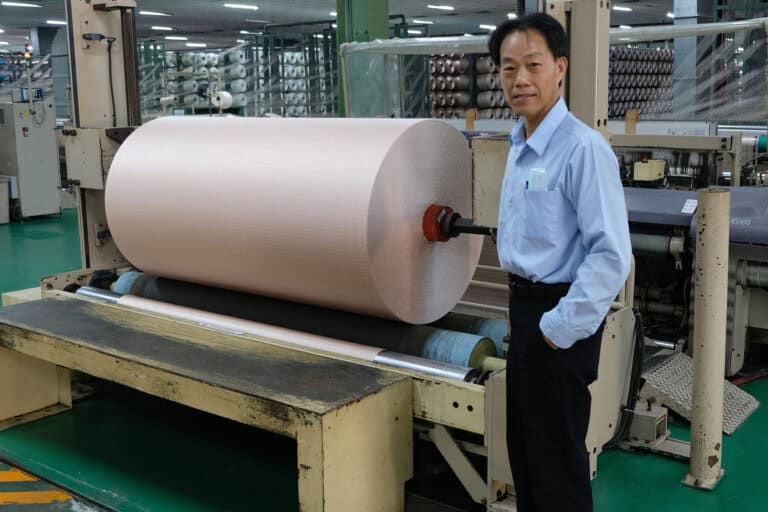 Chang Shun-chi is plant manager of the Formosa Taffeta factory in Vietnam. (Photo: Laurens van Rooijen)